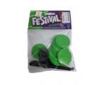 Gulliver Futebol de Bot�o Festival Sem Adesivos Verde